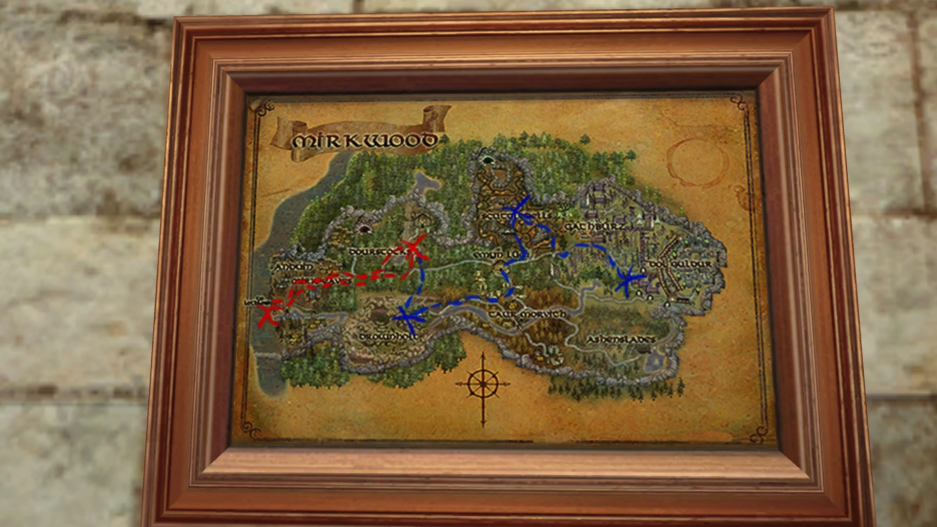 Petite carte de Bingo dans la Forêt Noire