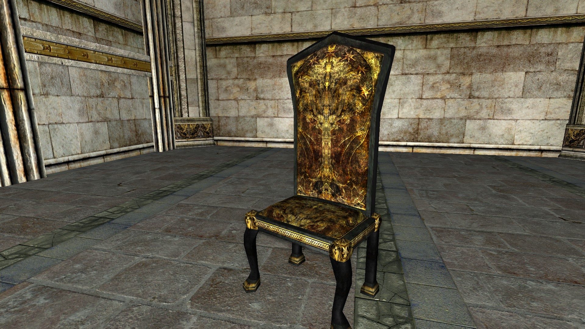 Chaise à grand dossier du Gondor