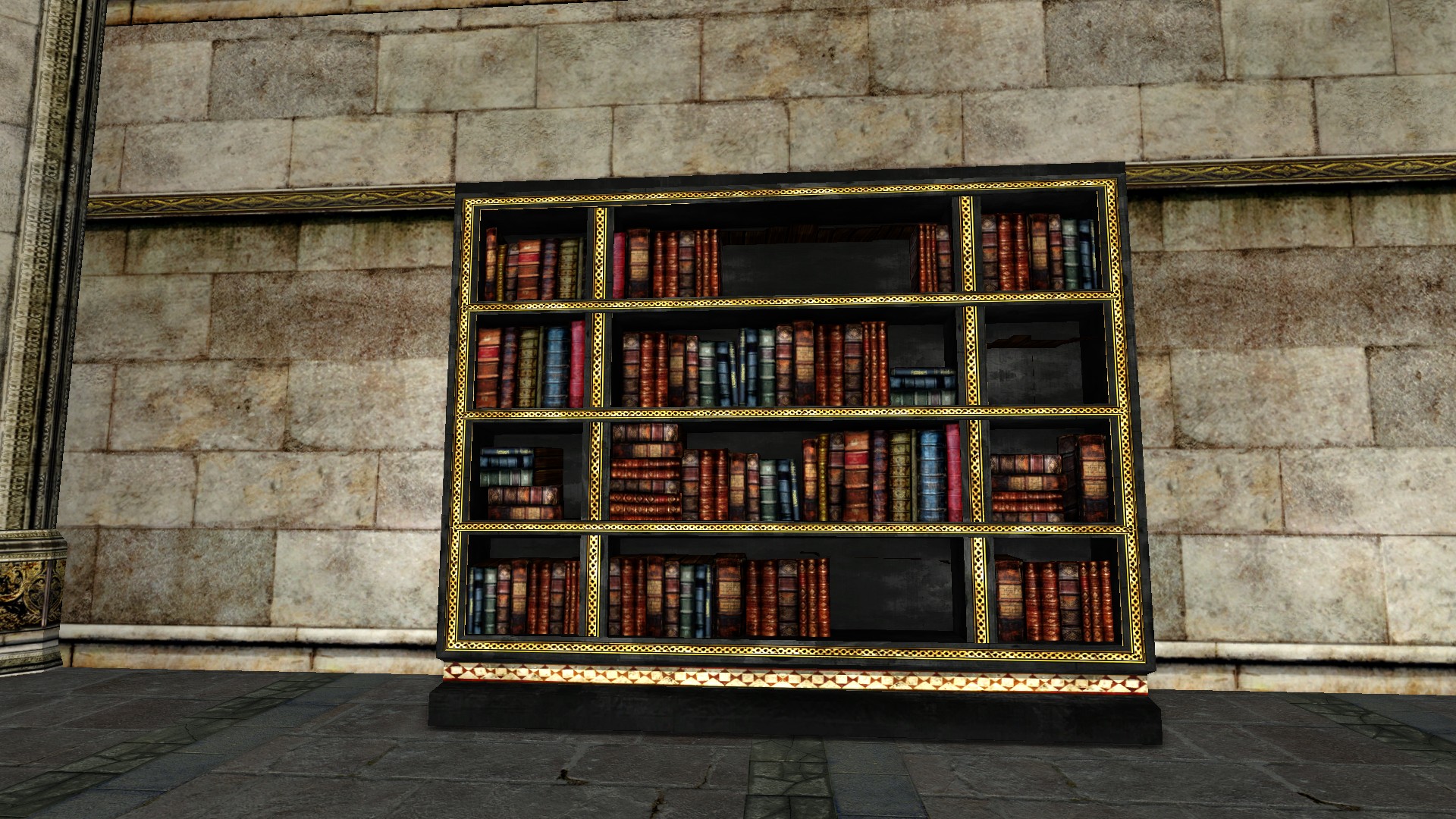 Grande étagère à livres du Gondor