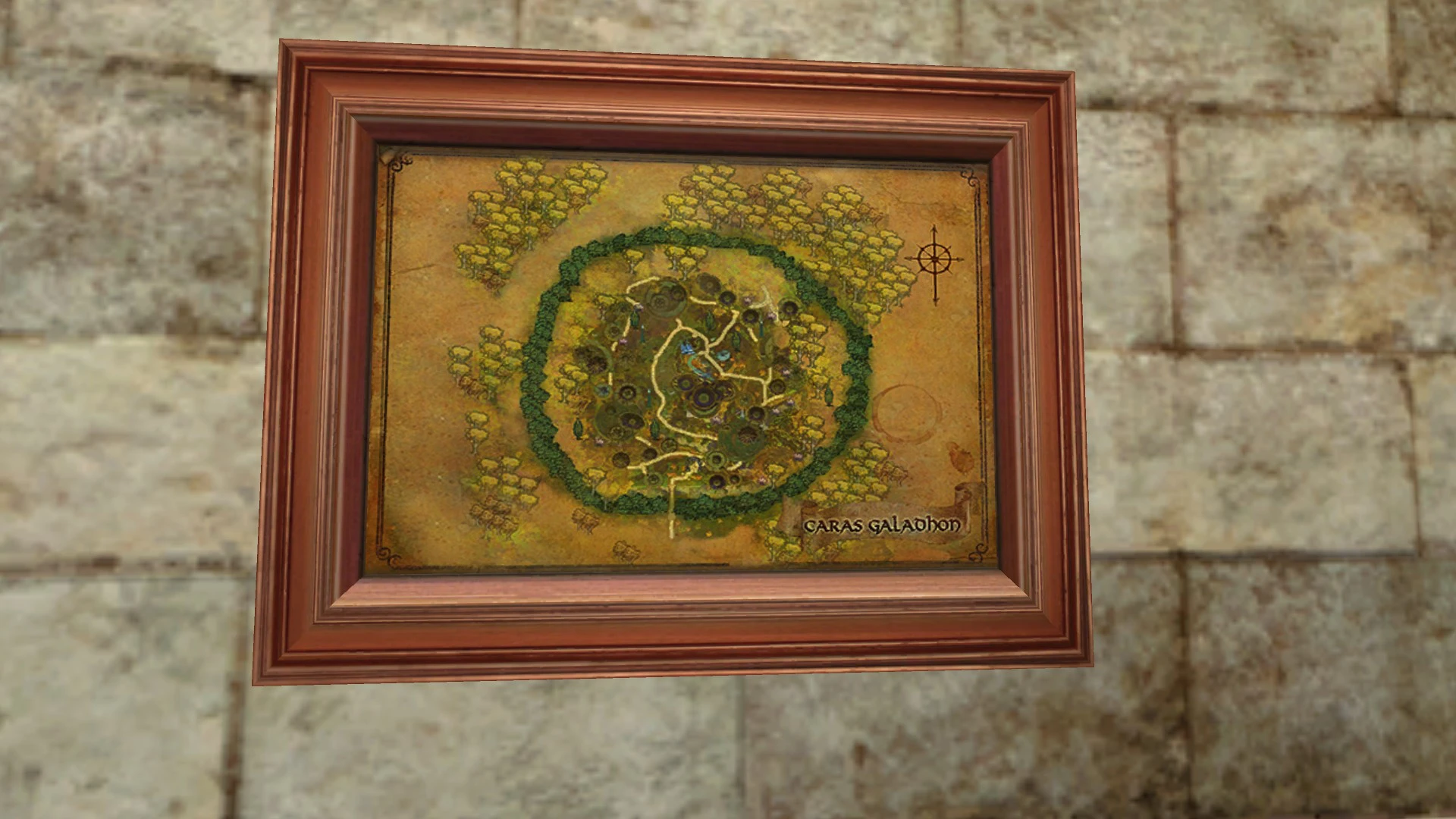 Carte de Caras Galadhon