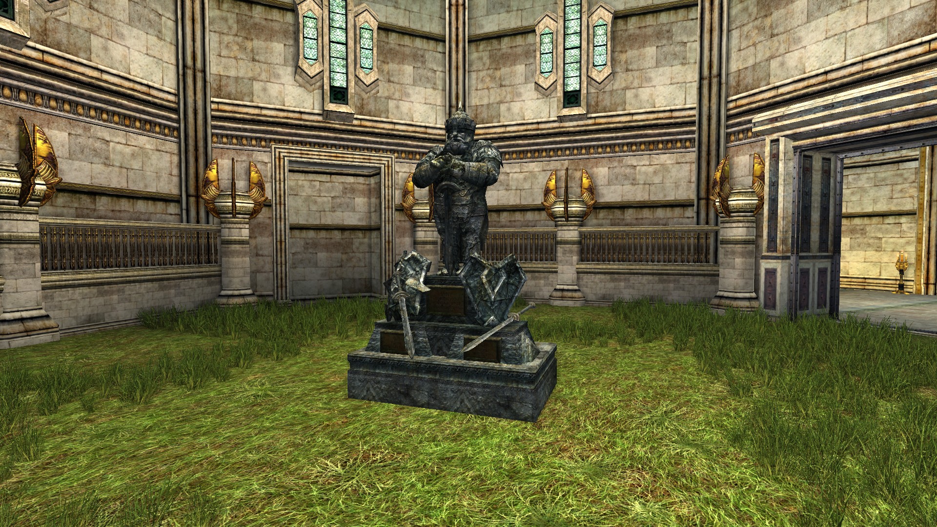 Monument dédié à Thorin, Fili et Kili