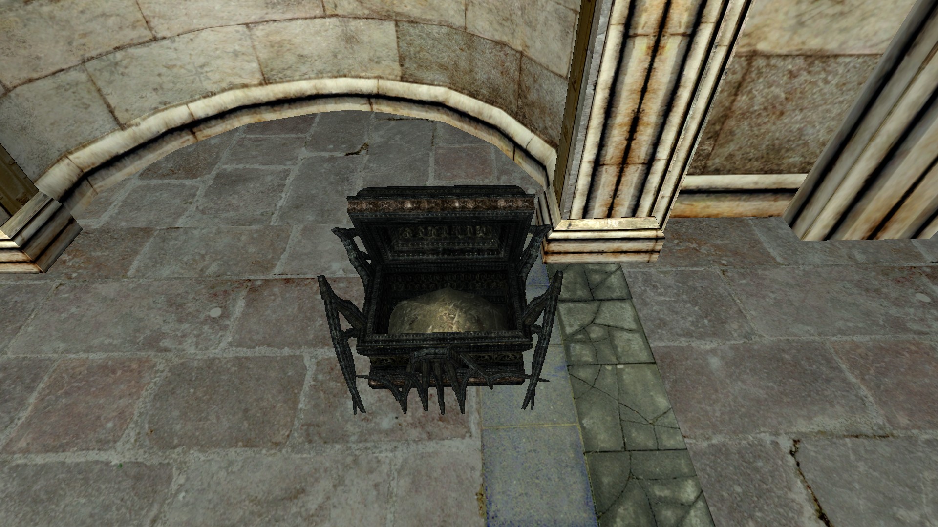 Cercueil en os de Minas Morgul – Ouvert