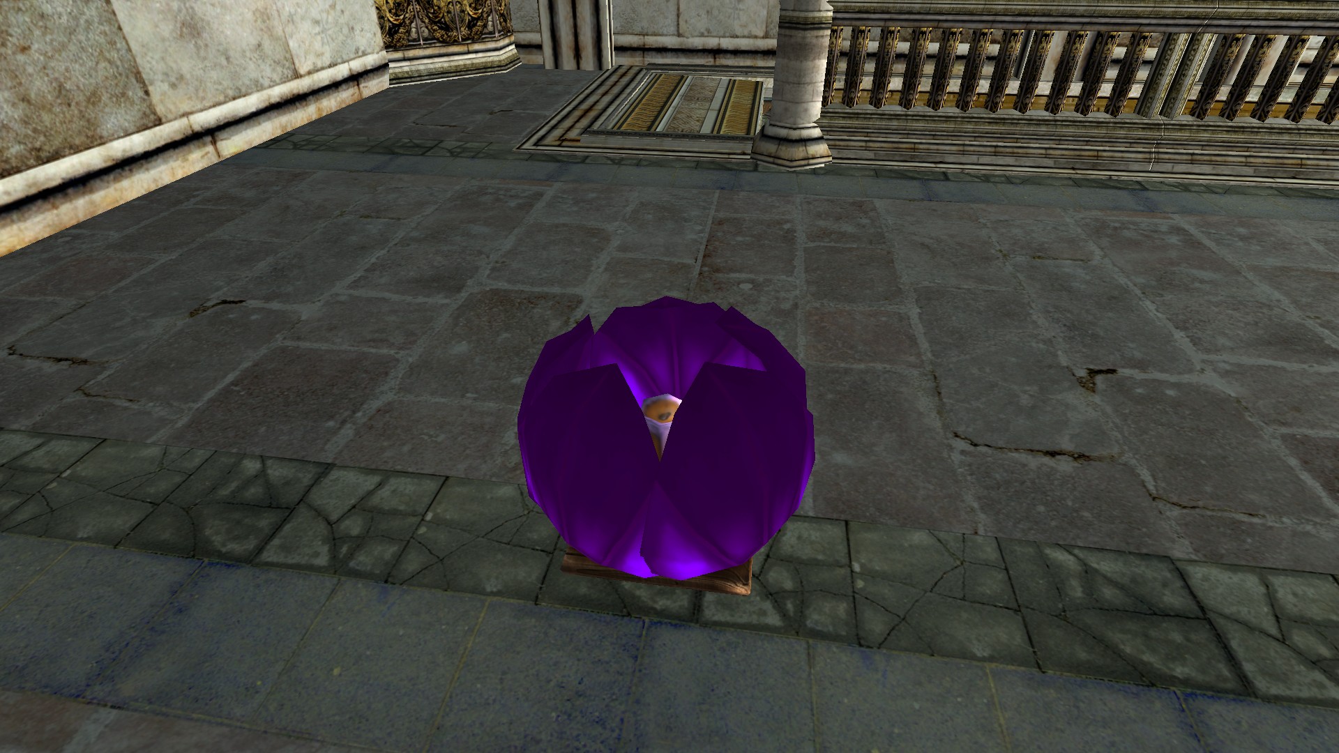 Lanterne Flottante Violette – Fermée