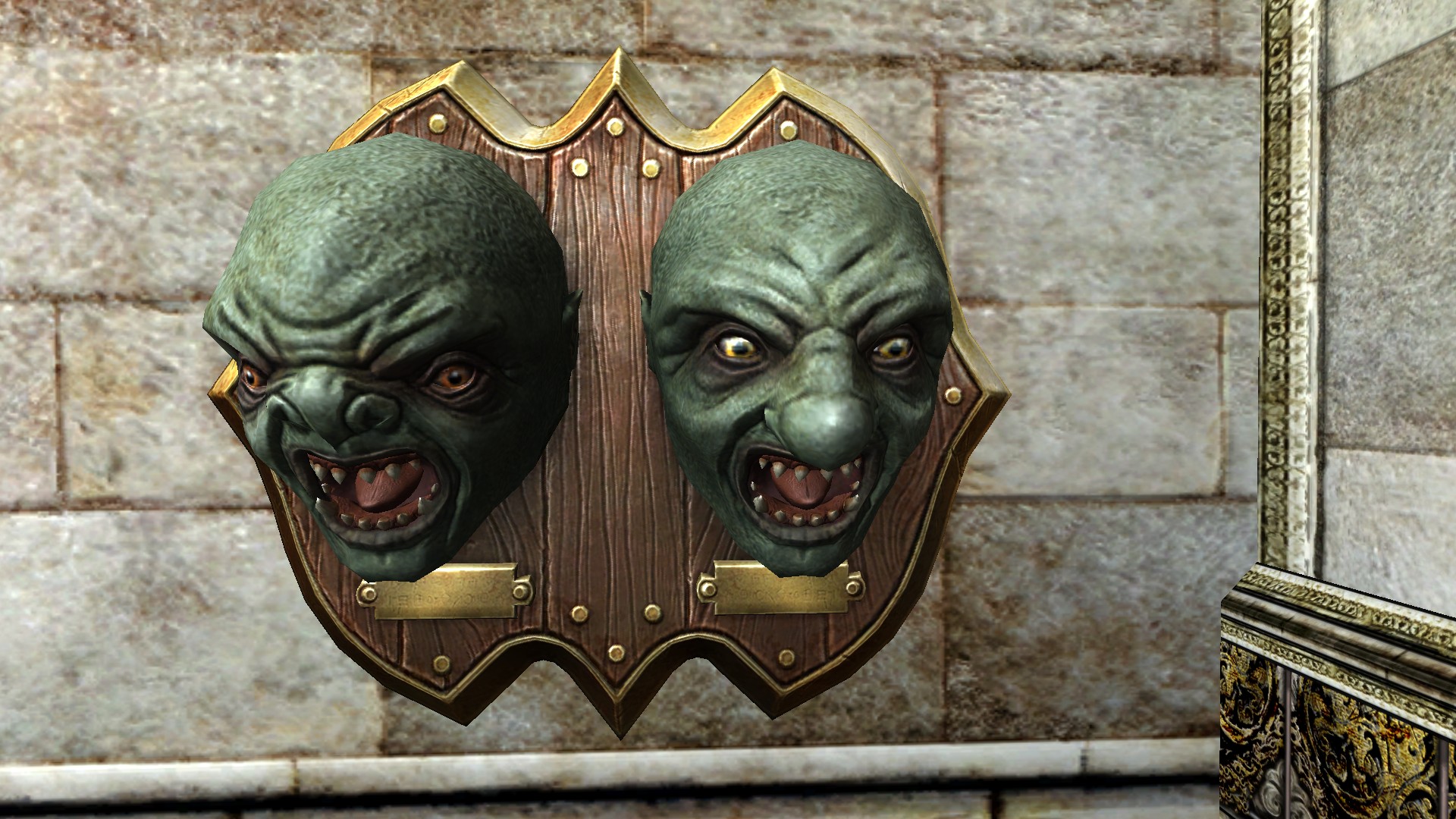 Trophée de Troll à deux têtes : Vert