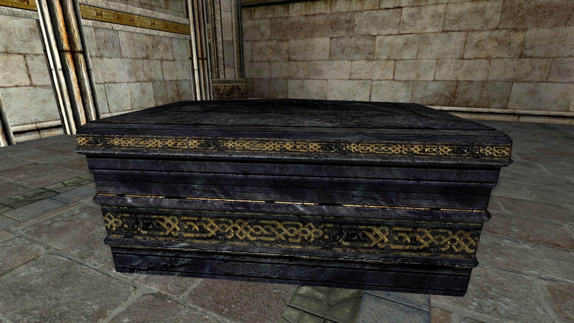 Réplique de Sarcophage noir