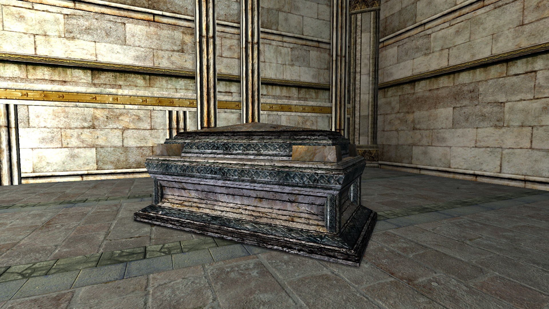 Réplique détaillée de Sarcophage