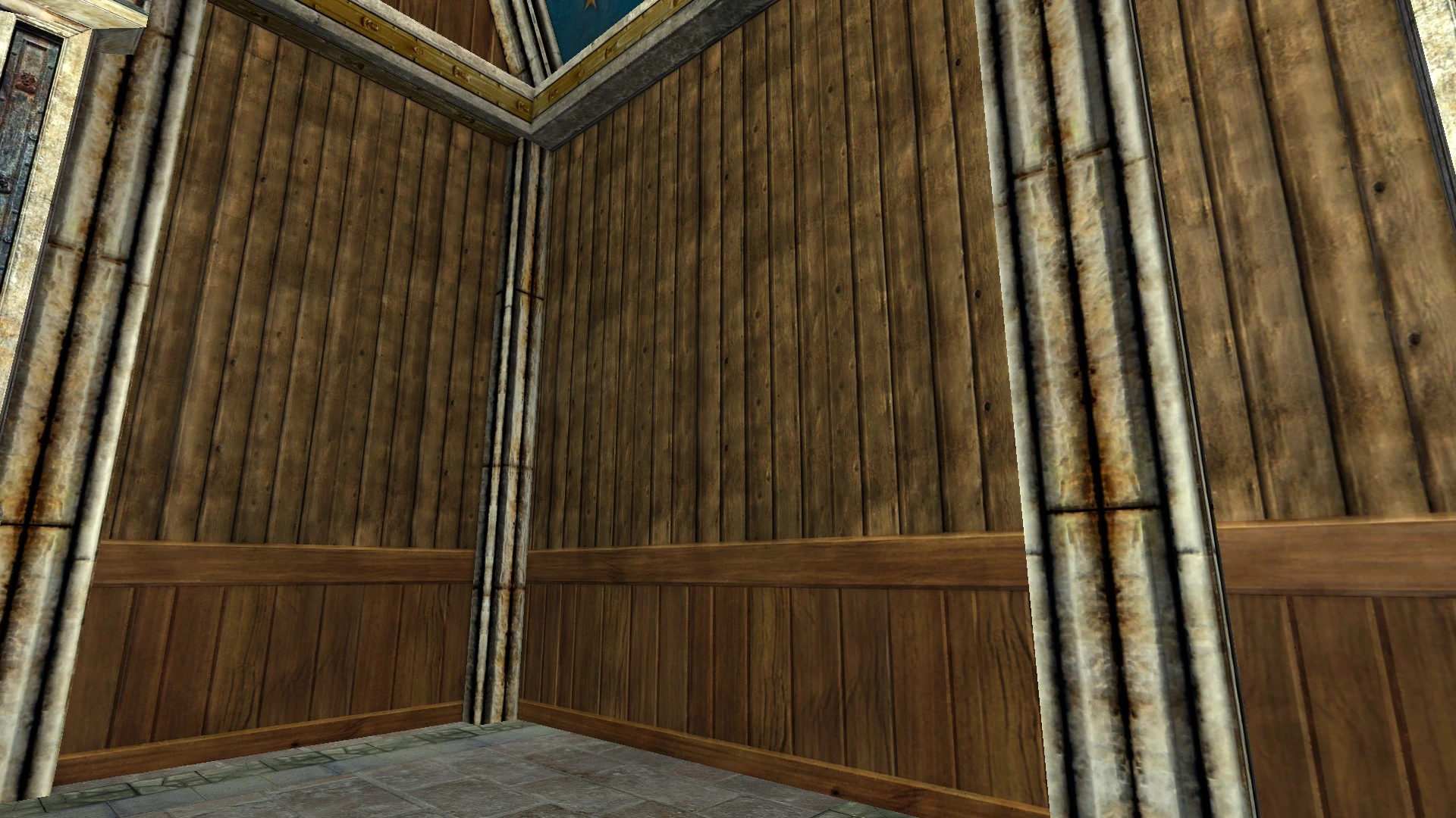 Mur de Smial en bois