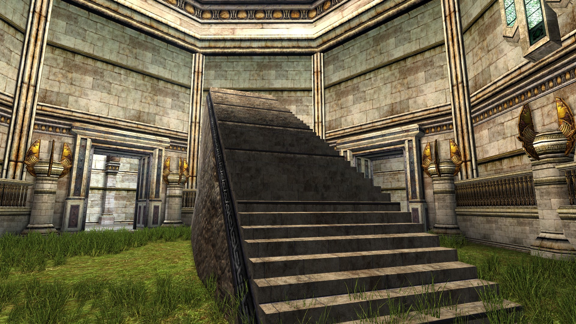 Long escalier du Palais de Thorin