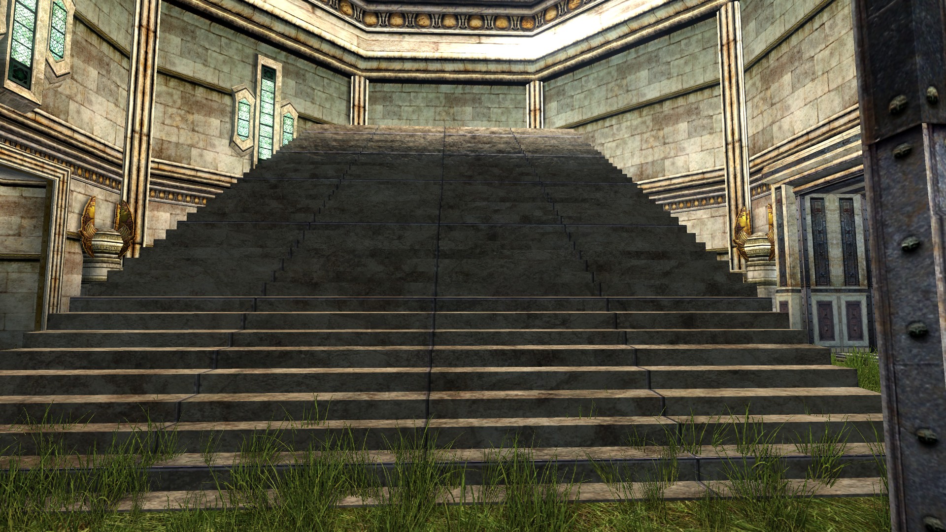 Long escalier large du Palais de Thorin