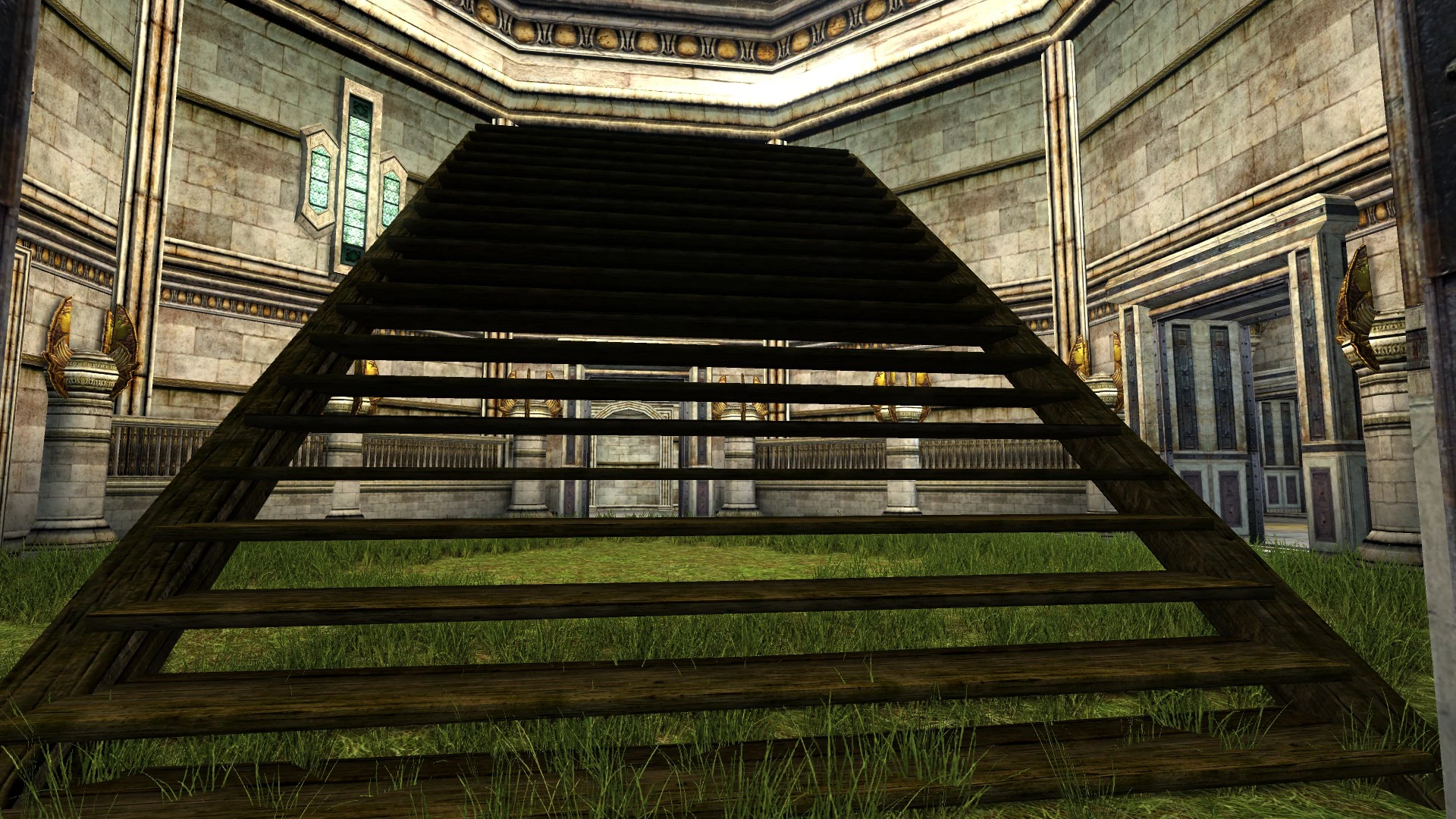 Long escalier large de Lacville