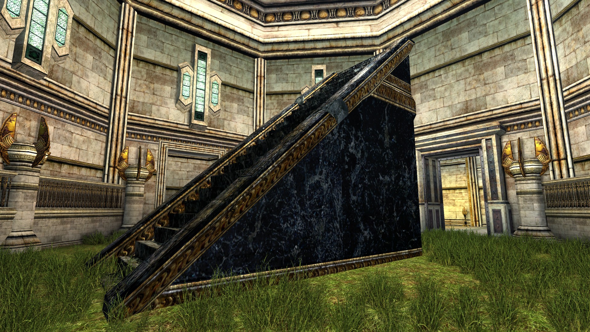 Escalier étroit d’Isengard