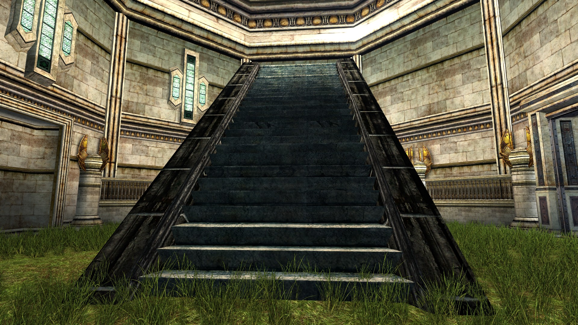 Escalier étroit de Dol Guldur