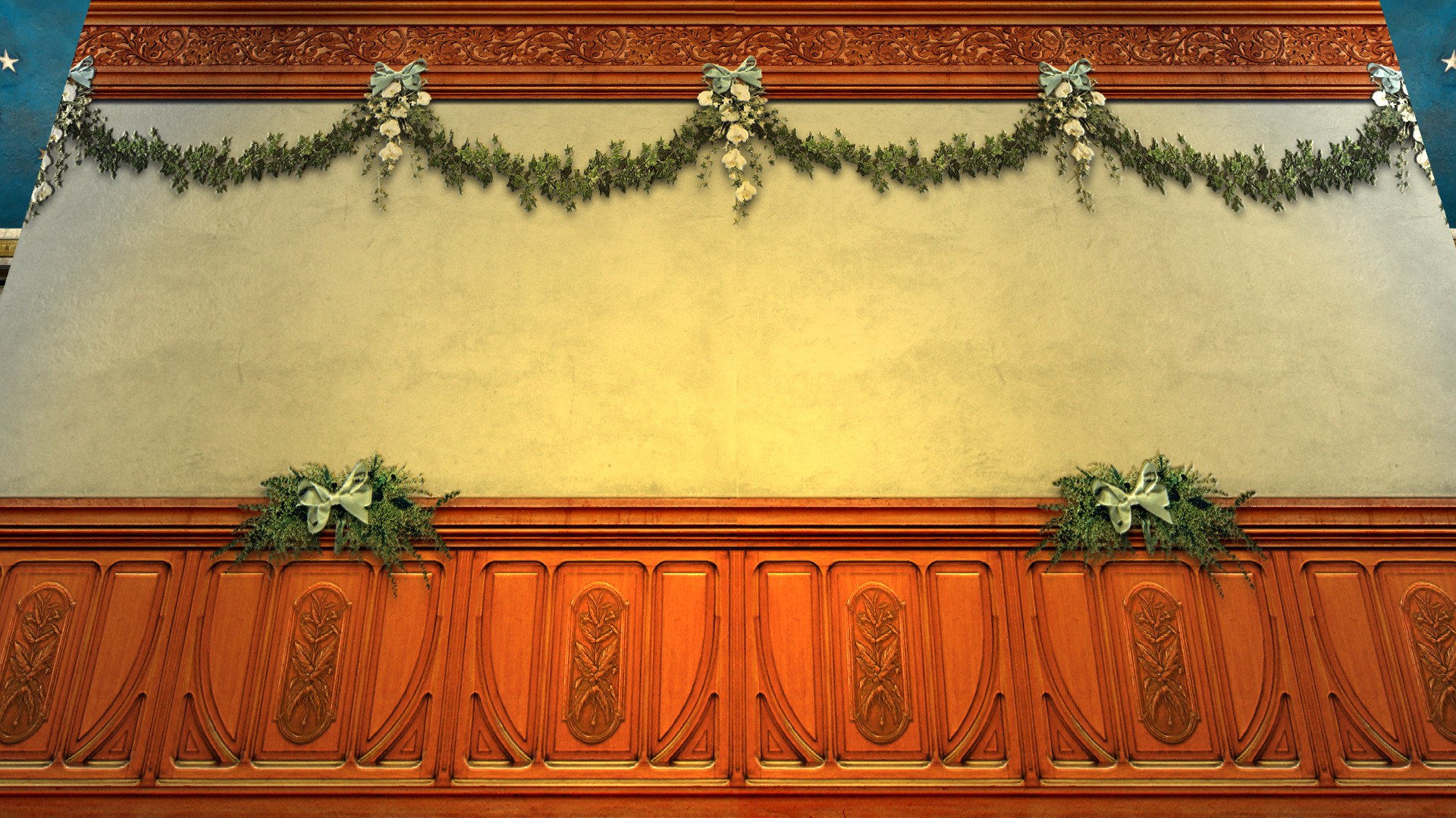 Mur décoratif (Fête de Yule des Elfes)