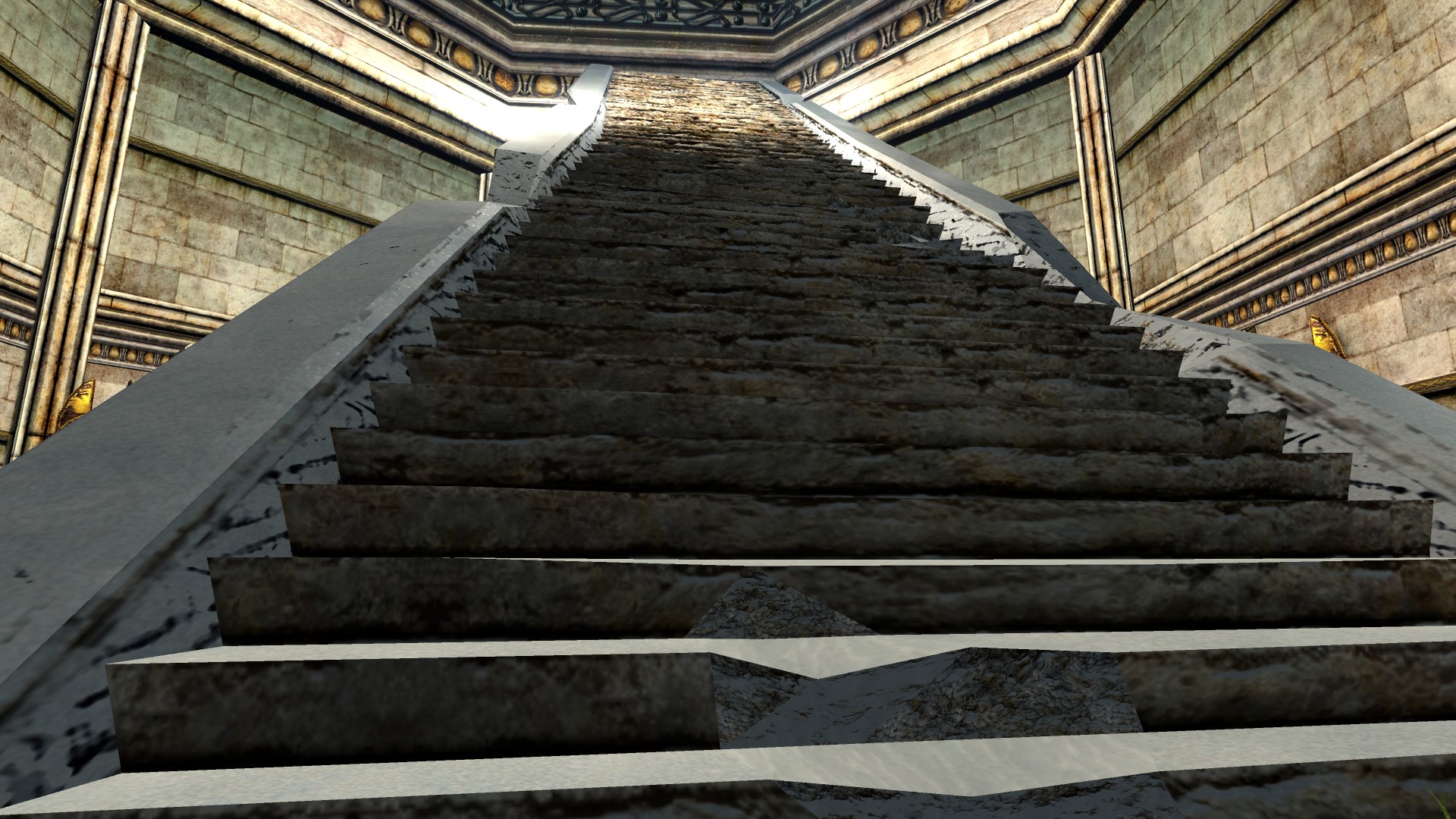 Escalier givré de Nains (Gundabad)