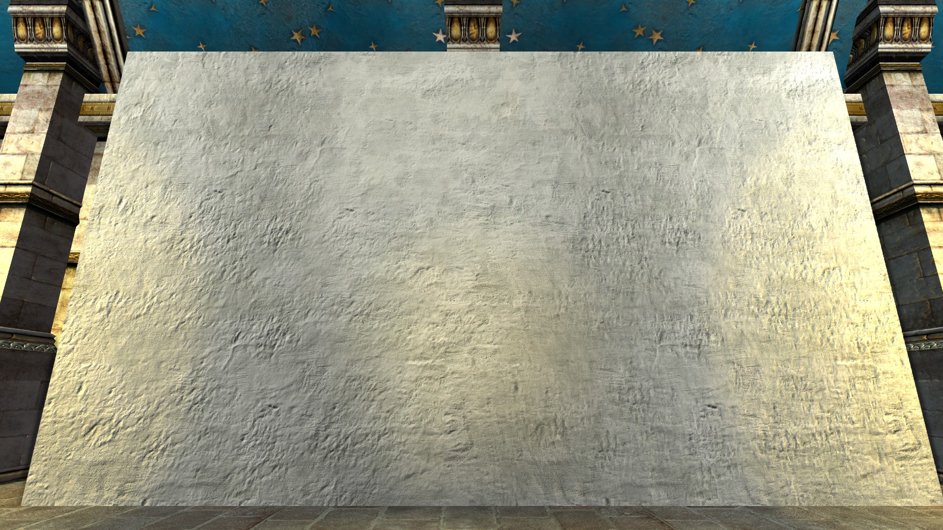 Mur décoratif (Stuc blanc)
