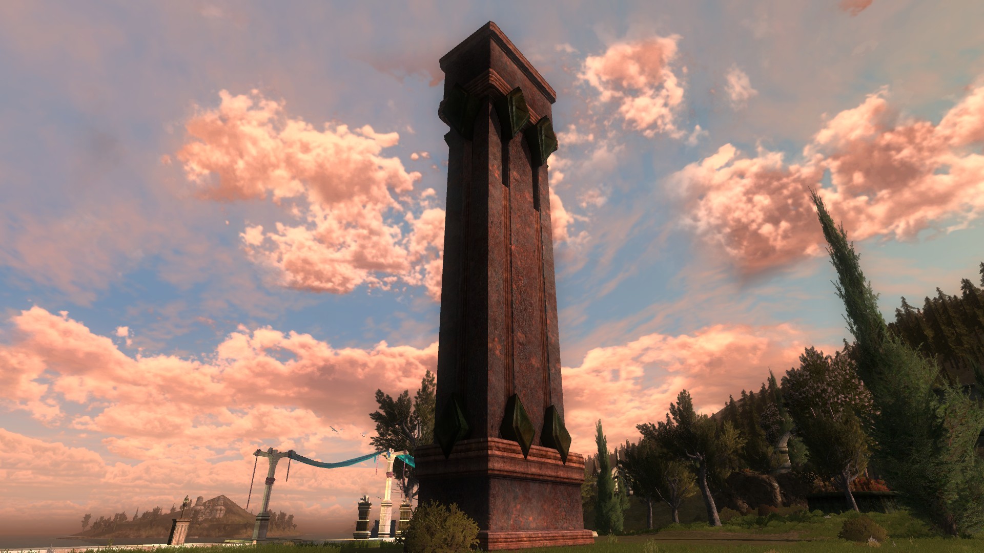 Grande colonne Shagâni (rouge)