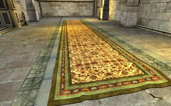 Tapis de couloir long d’Umbar orange