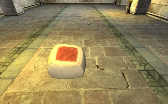 Coussin blanc