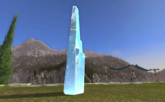Grand pic de glace