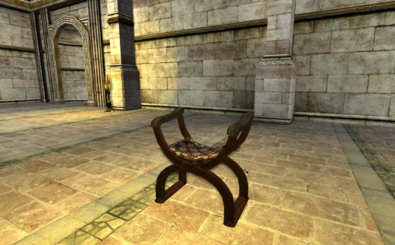 Chaise en tailleur simple