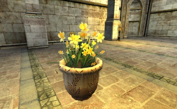 Jardinière de la fête de la Jonquille